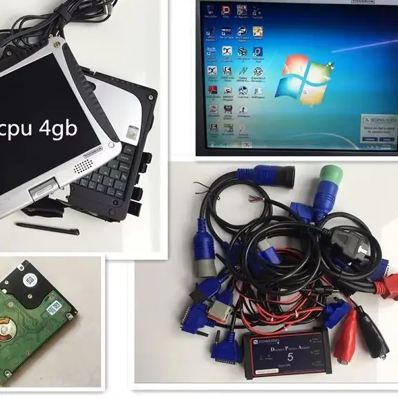 

Диагностический инструмент для грузовиков dpa5, адаптер протокола Dearborn 5 без Bluetooth, программное обеспечение dpa 5, установленное в ноутбуке cf19 4g