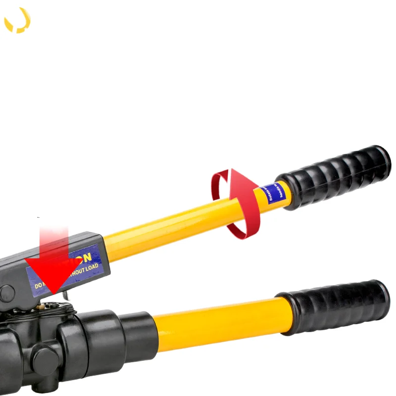 EP-430 Quick Manual Hydraulic Pliers with Safety System Inside Hydraulic Wire Crimping Tool Head Part Can Rotate