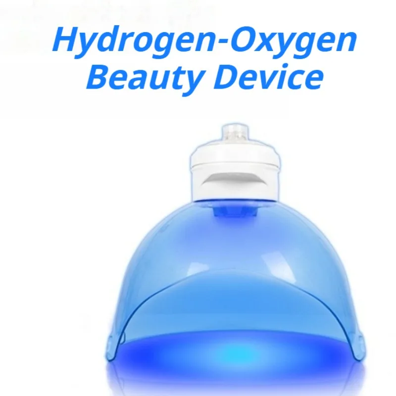 Fysiotherapie Zuurstof Gezichtsmasker Machine Foton Schoonheid Waterstof Zuurstof Maskers Led Lichttherapie Apparaat Diepe Reiniging Spray Masker