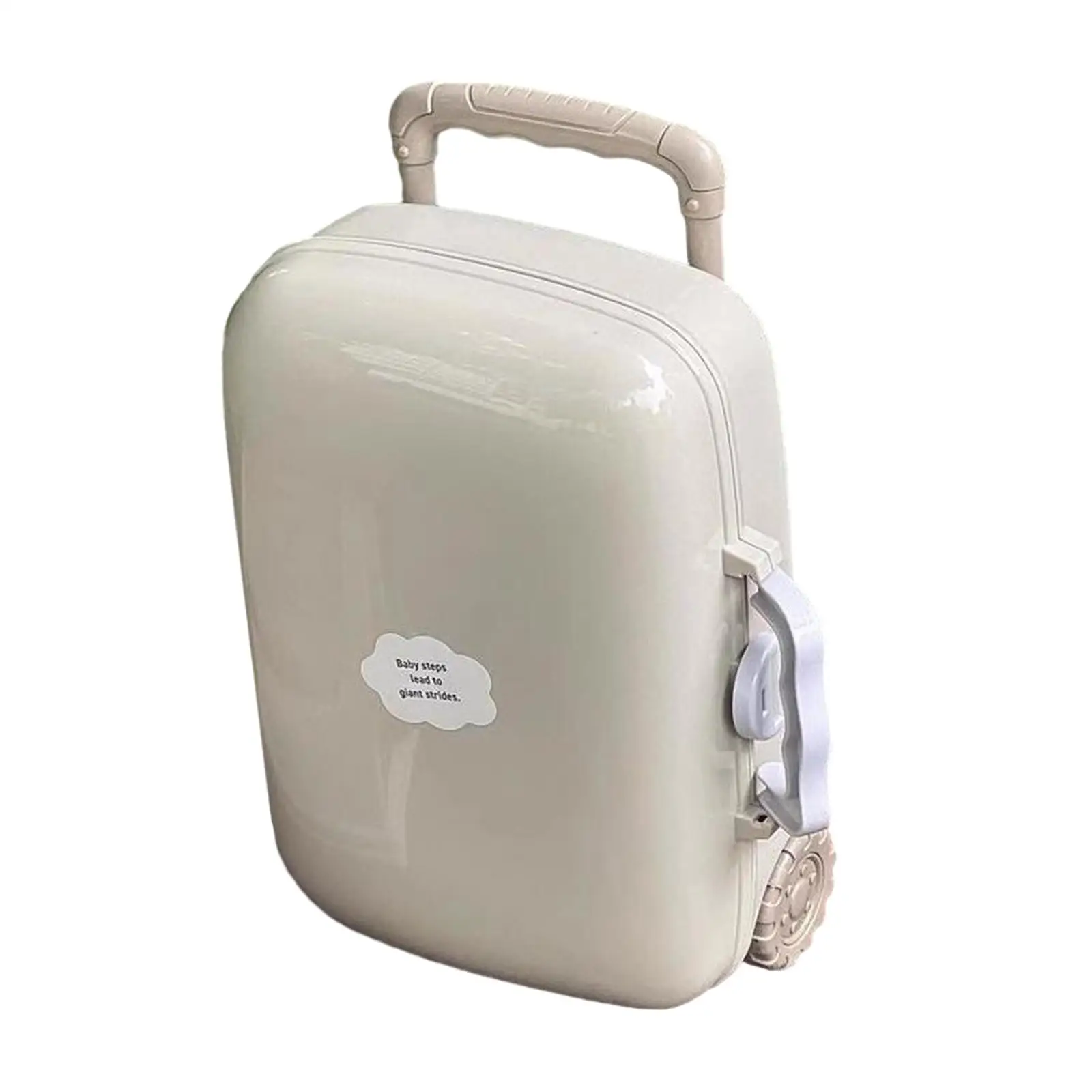 Juguete de equipaje para niños Mini caja de equipaje muñeca para niños pequeños 28x18,5 cm con 2 ruedas