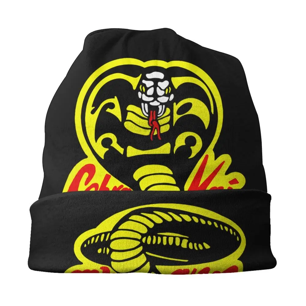 Karate Kid Cobra Kai Vintage Bonnet Hat Goth Winter Ski Skullies Beanies Hat for Men Women Knit Hat Warm Thermal Elastic Caps