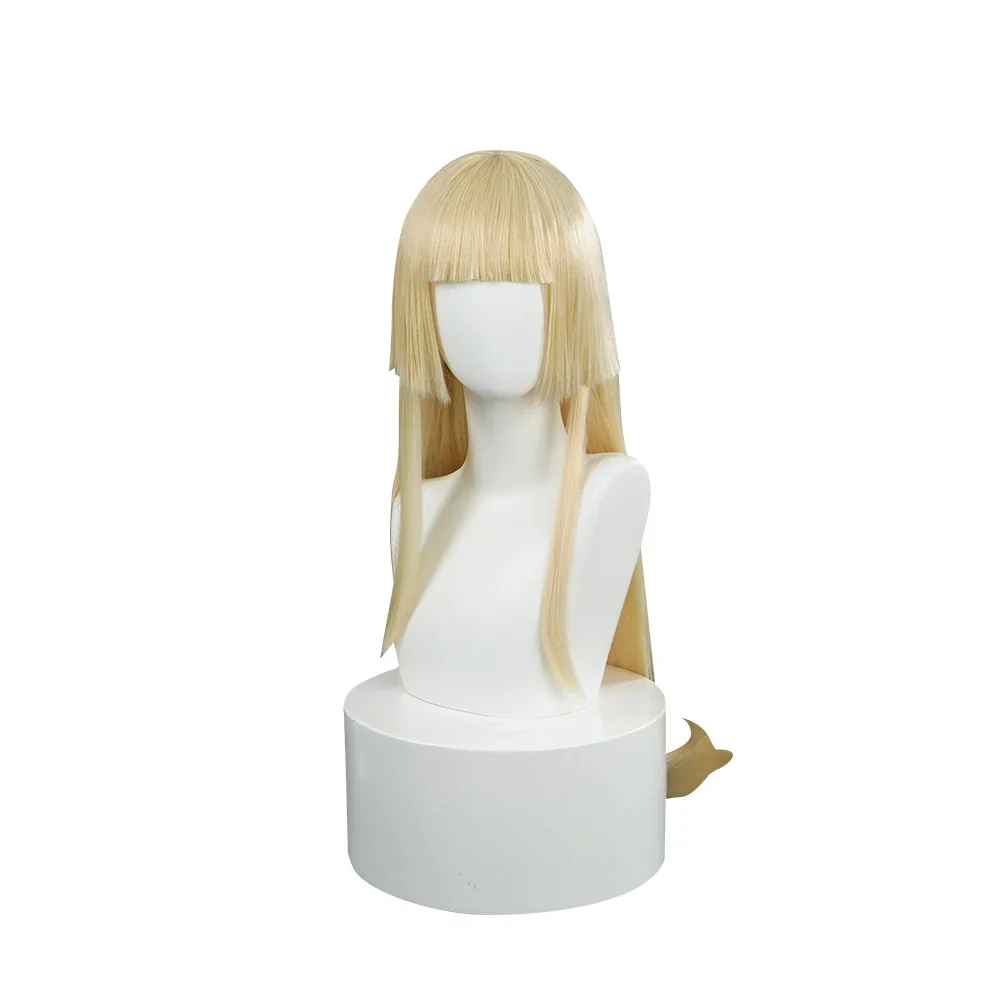 Women 100cm Blonde Long Hair Lili Cosplay Wig Emilie De Rochefort Lili Synthetic Wig Game Tekken 5 Cosplay Wig