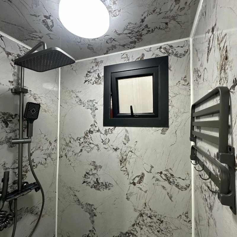 Case prefabbricate da 20 piedi Unità viventi mobili espandibili Casa prefabbricata modulare Casa contenitore pieghevole prefabbricata Piccola casa