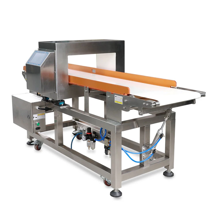 Full Colorful LCD Display Food Matel Detector Machine Price