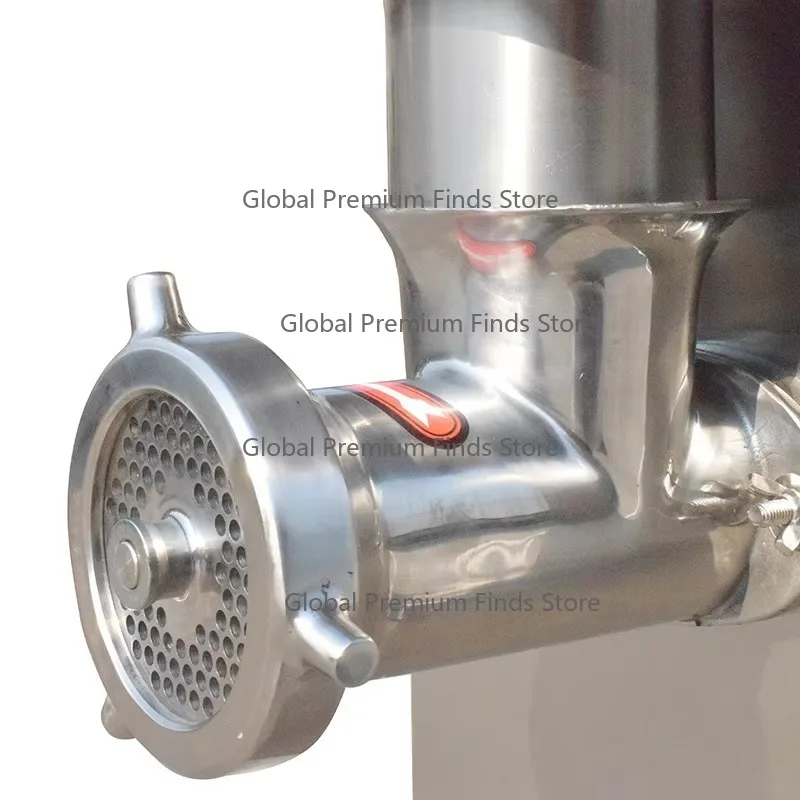 Stainless Steel Commercial Industrial Meat Grinder Multifunctional High Efficiency for Restaurant Butcher Shop