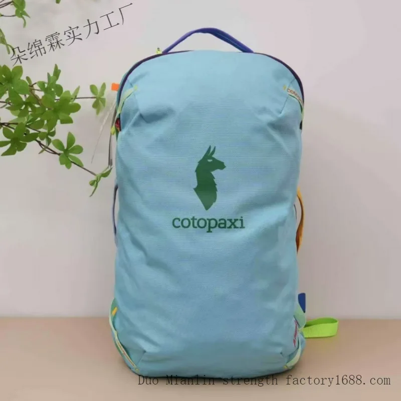 Alpaca Travel Mountain Backpack Lightweight Hiking Large Capacity Unisex Dopamine Sports Bag image 3