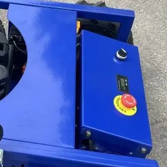 Four-wheel anti-slip lightweight lawn mower, multi-functional household remote control lawn mower supports customization