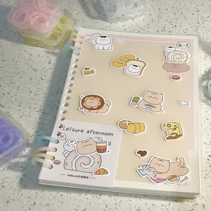 20 Stücke Kunststoff Bücher Bindung Expansion Binder Ringe Buch Ringe Für DIY Notebook Planer 15 Mm