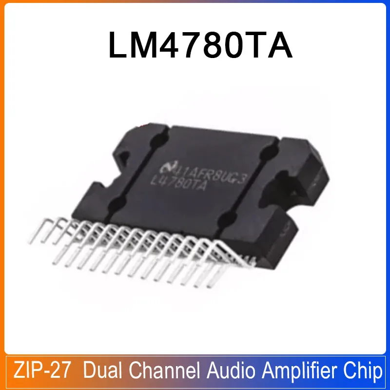 LM4780TA ZIP-27 LM4780 L4781TA Dual Channel Audio Amplifier Chip