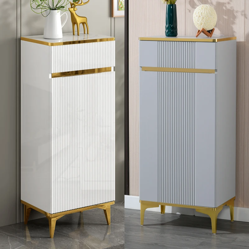Home shoe cabinet, home entrance, elevator entrance, entrance, small apartment, narrow entrance cabinet, single door, small lock