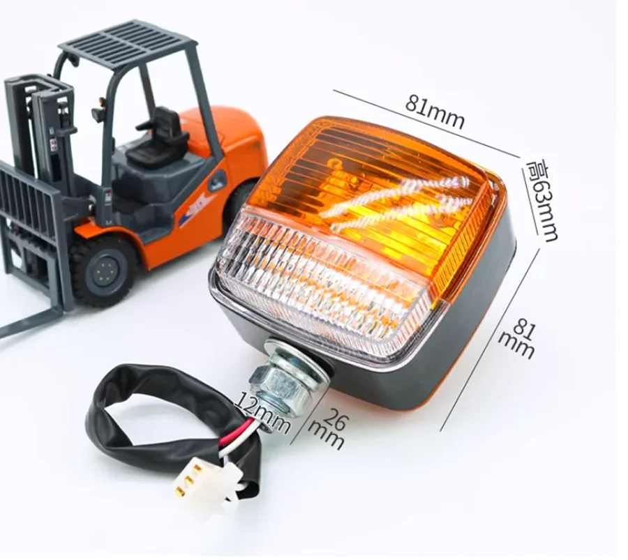 Brand New 12V-80V LED Forklift Warning Double-sided Turn Signal Brake Front Head Light