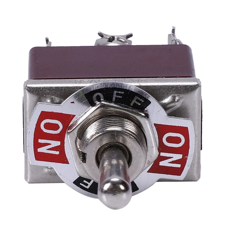 Promotion! 4X AC 250V/15A 125V/20A ON/OFF/ON 3 Position DPDT Momentary Toggle Switch