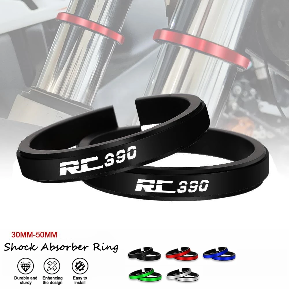 

FOR RC390 RC 390 2012-2023 2022 Motorcycle Shock Absorber Auxiliary Adjustment Ring Accessories Suspensions Apply 30MM-50MM