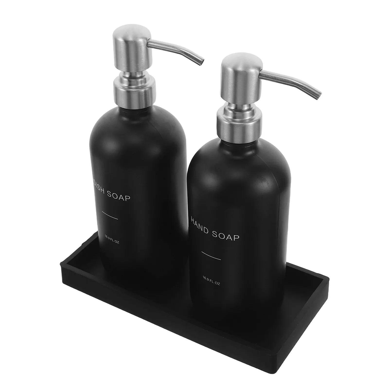 set-dispenser-di-sapone-in-vetro-500ml-169oz-antigoccia-per-lavaggio-mani-e-piatti-con-pompa-e-vassoio-per-lavello-cucina-e-bagno