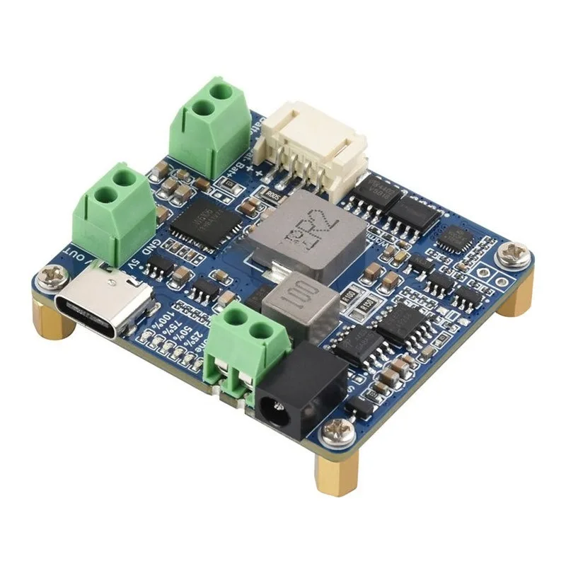 For solar charging power management module type D, rechargeable lithium battery with 5V3A output