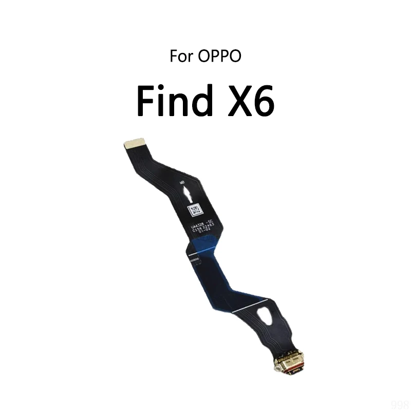 USB Charge Dock Port Socket Jack Plug Charging Connector Flex Cable For OPPO Find X5 Pro X6 X6Pro