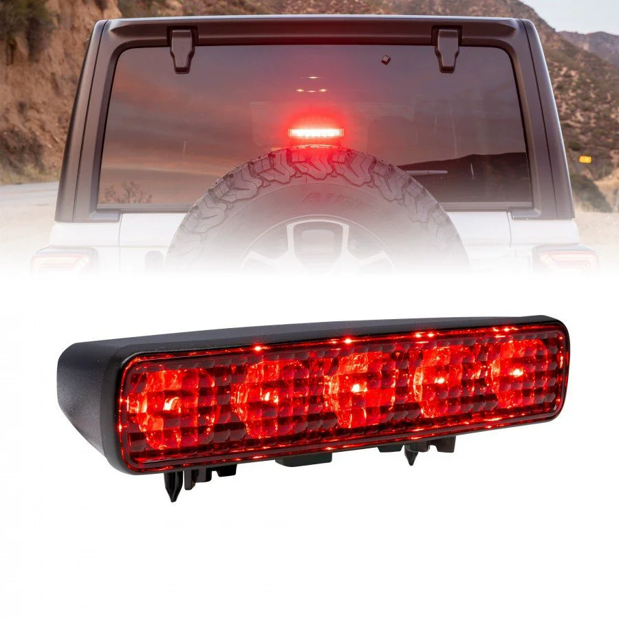 

LED High Brake Lamp for Jeep Wrangler JL modified Rear Light warning light Car Accessories