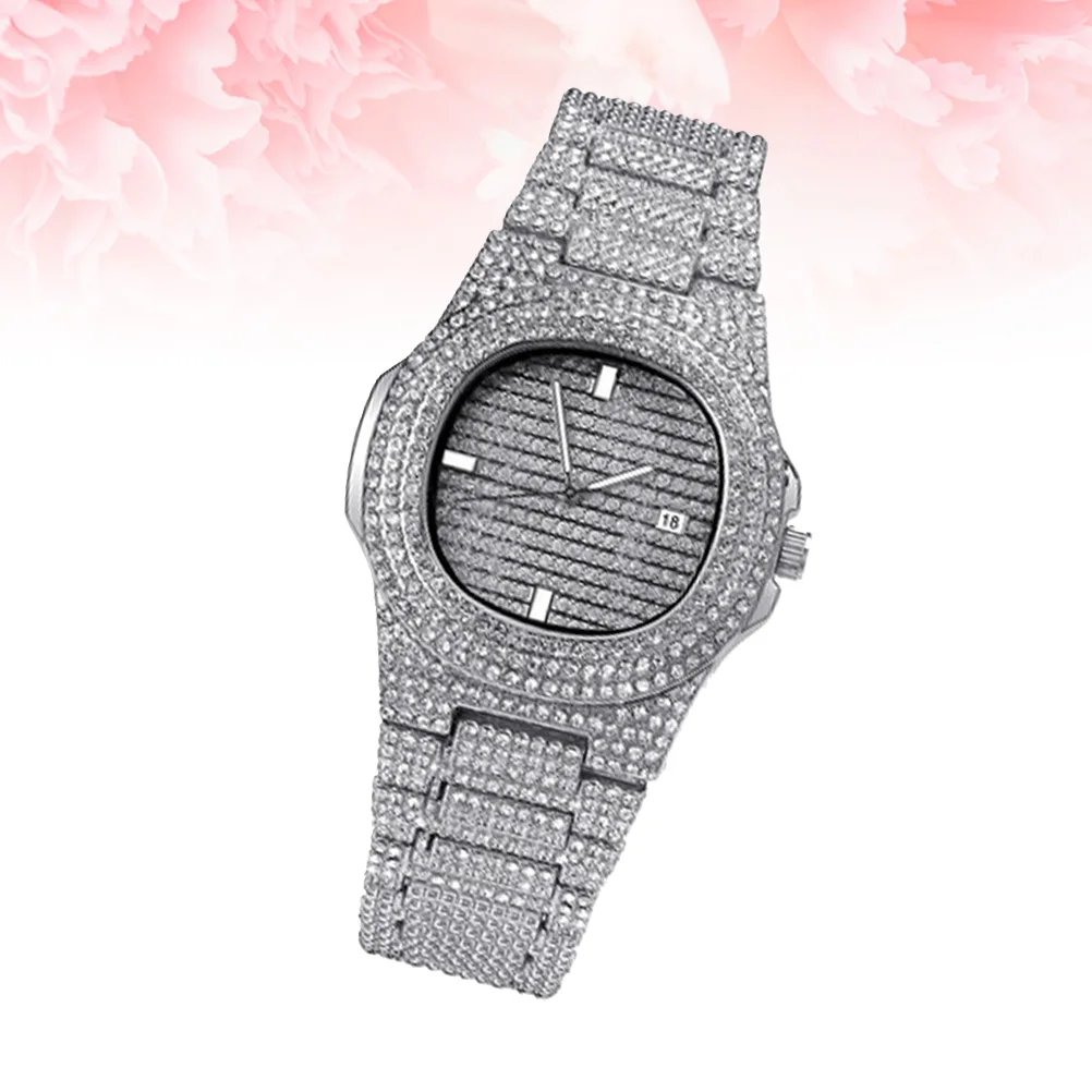 

Zircon Rhinestone Quartz Wrist Watches Fashion Durable Rhinestone Watch Gifts Quartz Watch Valentine Christmas