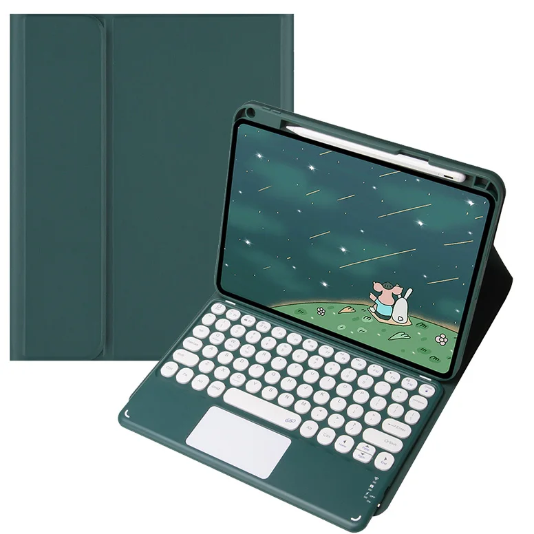 Funda For Xiaomi Redmi Pad 2 Case with Trackpad Touchpad Keyboard Cover Funda for Xiaomi Red Mi Pad 2 11 inch Keyboard Case