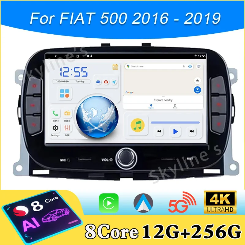 Android 16 Car 7 In…