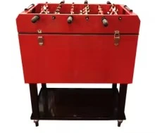 65L football game table metal cooler