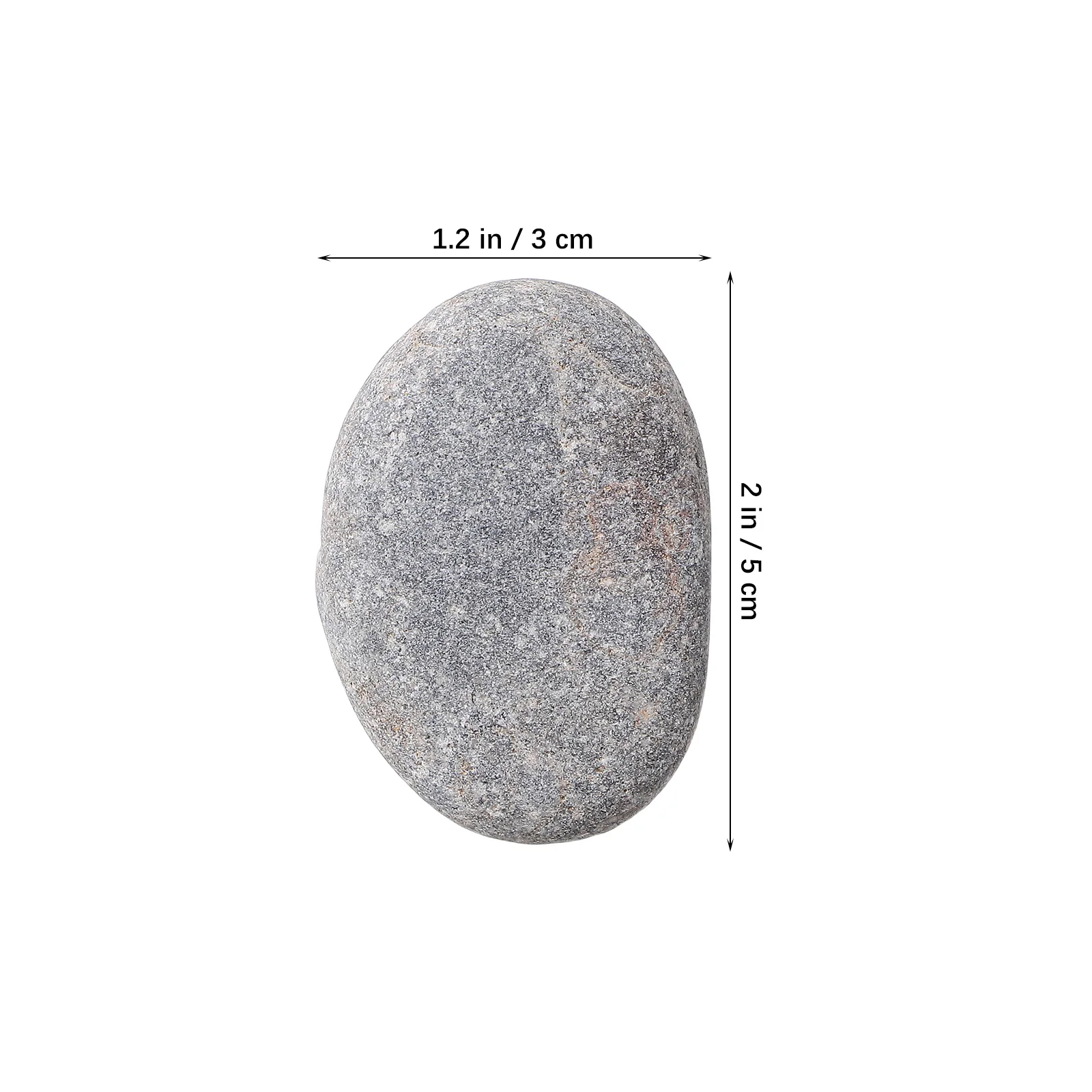 20pcs Painting Stone Smooth Natural Stones Grey Child Crafts Rocks for Drawing Pebbles DIY River Stones Supplies