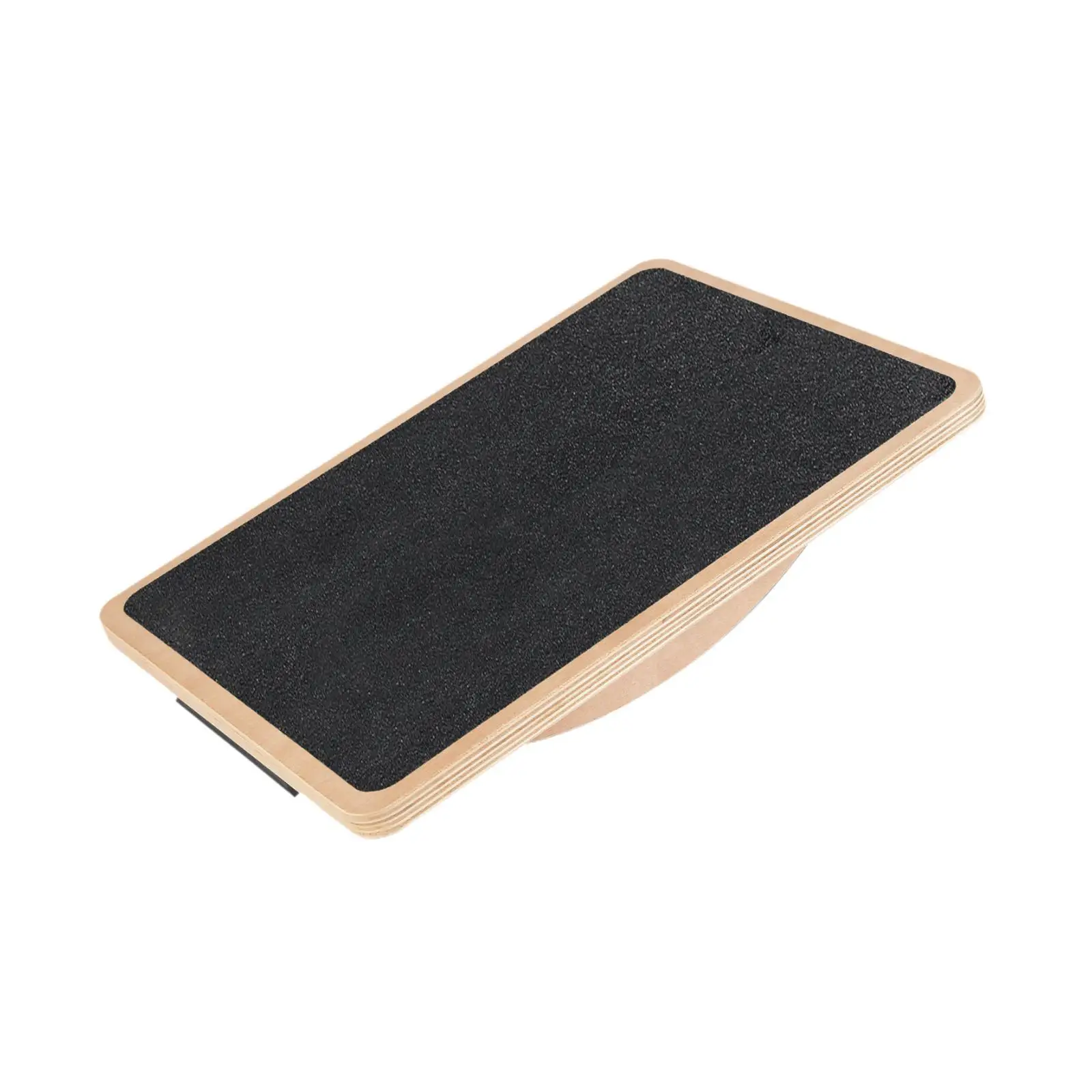 Wooden Balancer Board Large Balance Exercise Tool for Core Stability Training Indoor Outdoor Fitness