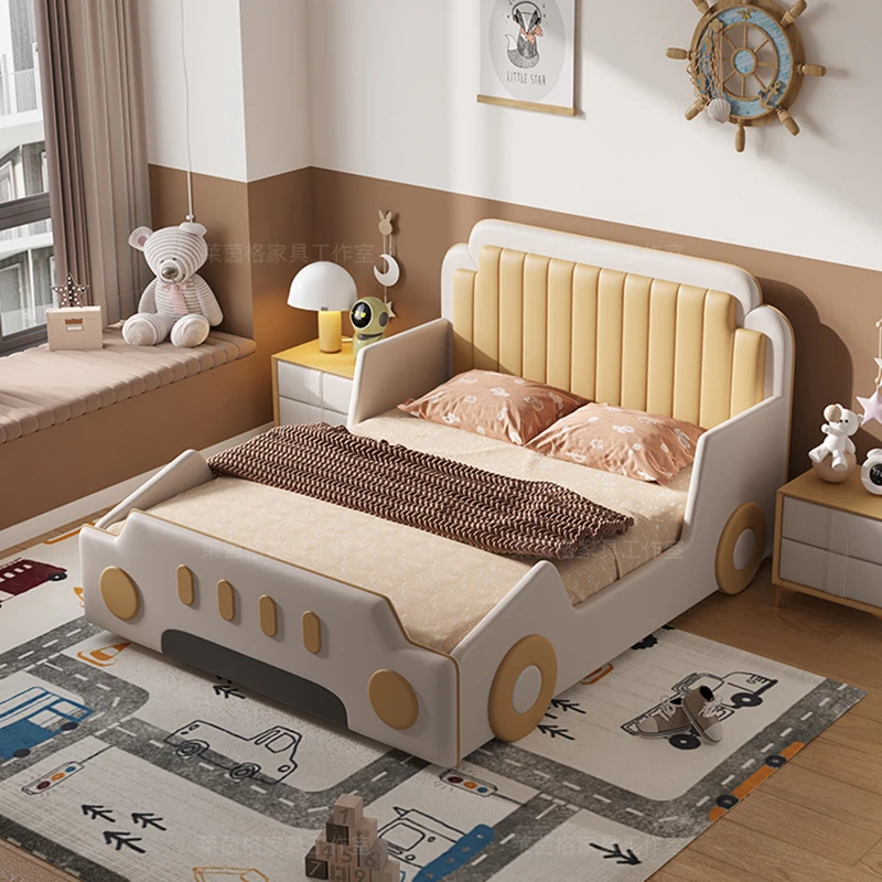 

Cute Unique Simple Bed Elegant Kids Floor Comferter Human Bed Children Bedding Camas Moderrnas Inteligentes Bedroom Furniture