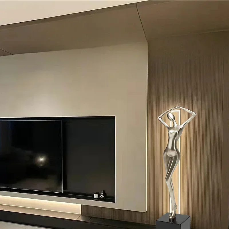 

TV cabinet light luxury sculpture art abstract ornament modern home wine cabinet decoration porch housewarming gift