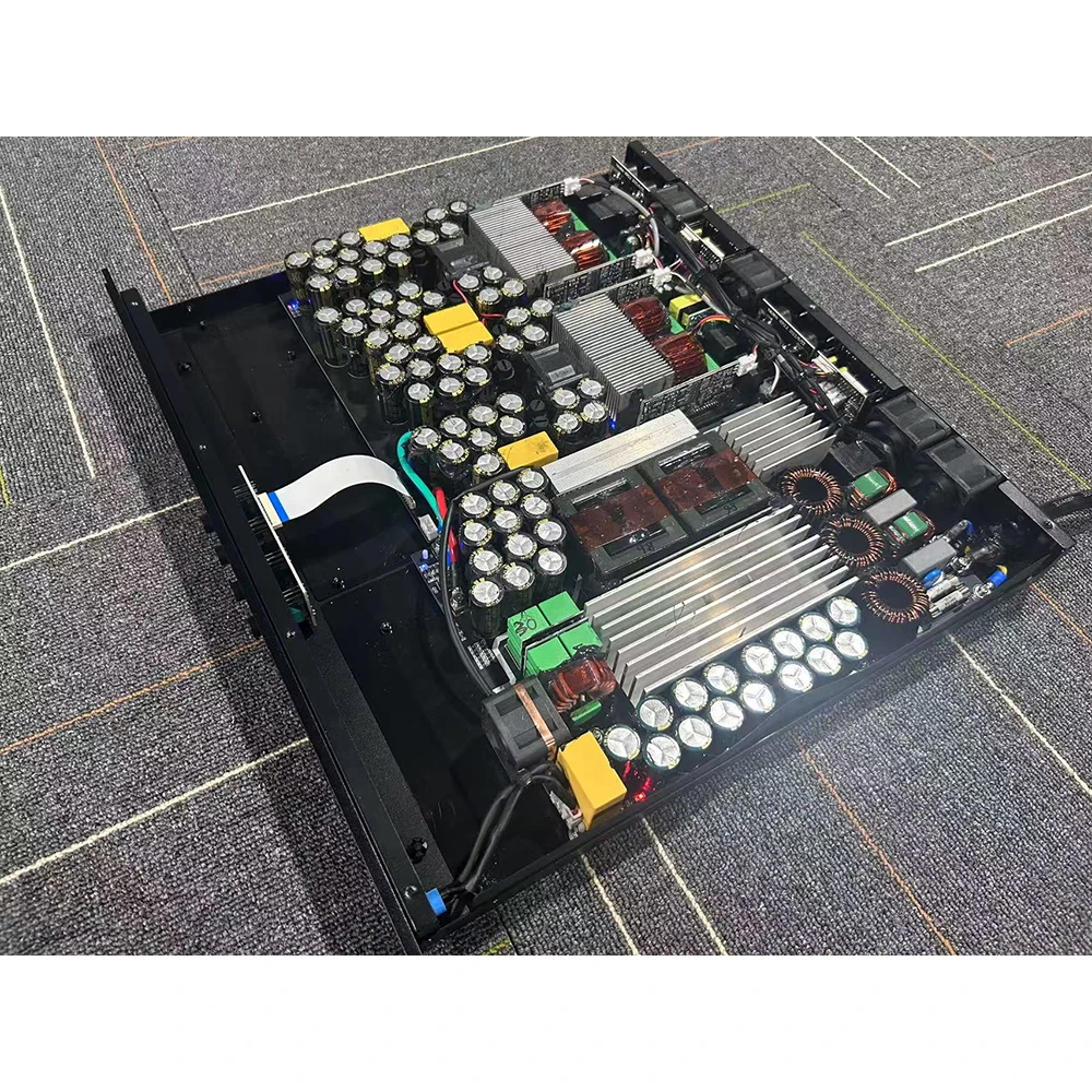 Oem Wholesale Power Amplifier Sound Equipment Digital Amplifiers Four Channel 4*1800W Amplifier For Night Bar Club Church
