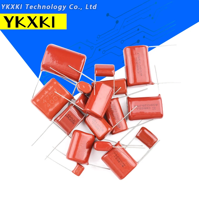 10pcs 100V 393 473 683 104 224 394 474 105 335 106 101 471 102 152 222 332 472 682 103 223 333 J CBB Capacitor 1UF 0.1UF 0.47UF