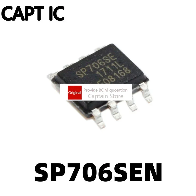 5PCS SP706SEN SOP-8 MCU core monitoring microchip microprocessor