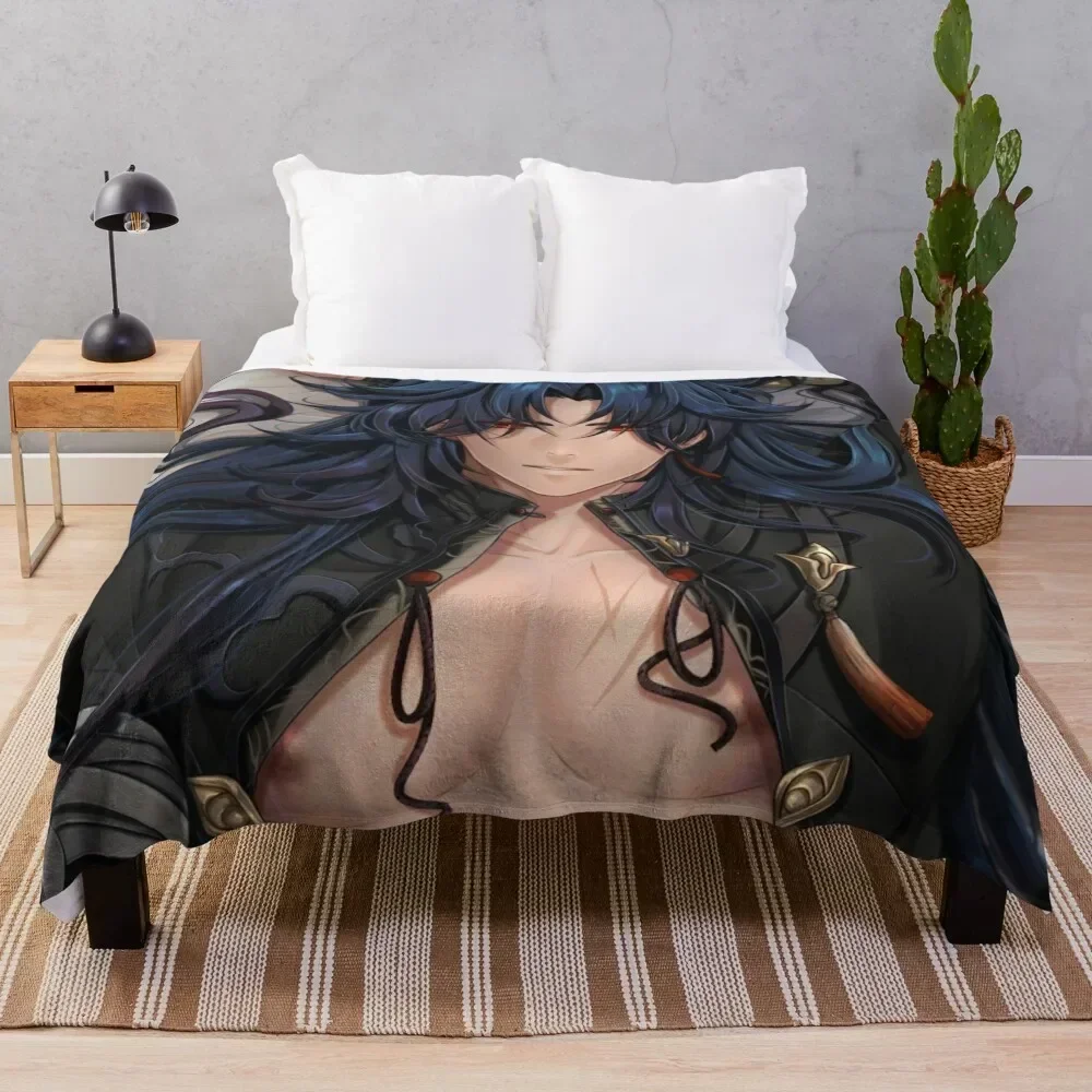 

Blade (honkai star rail) Throw Blanket Plush Fuzzy Cozy Blanket for Couch Sofa