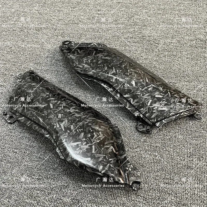 تنطبق هدية اللوحة السفلية لخزان وقود الدراجة النارية على هدية ألياف الكربون Kawasaki Z900 2017 2018 2019 2021 2022 #4