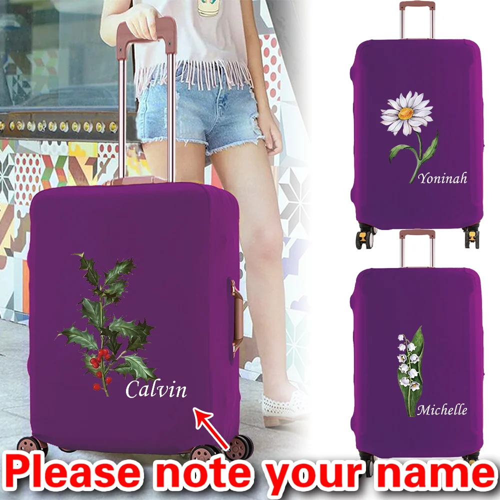 

Personalized Customized Suitcase Anti-scratch Cover, Suitcase Sheath, Tie-rod Suitcase Dust Cover, Travel Accessories