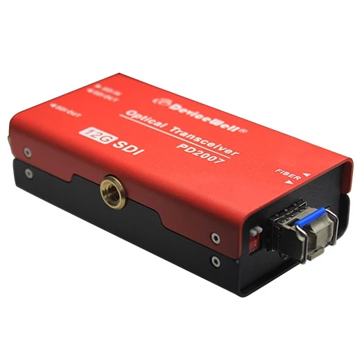 PD2007 USB Power 12G SDI Optical Transceiver with Optical Module Fiber Optic Equipment