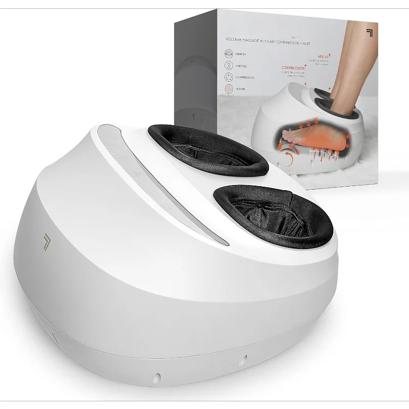 

home.® Shiatsu Foot Massager: Soothing Heat & Compression, Pain Relief & Circulation, For Plantar Fasciitis & Neuro