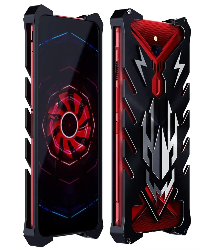 Nubia Red Magic 3 Luxury New Thor Heavy Duty Armor Metal Aluminum Phone Case For Nubia Red Magic Mars Red Magic 3 3S Back Case