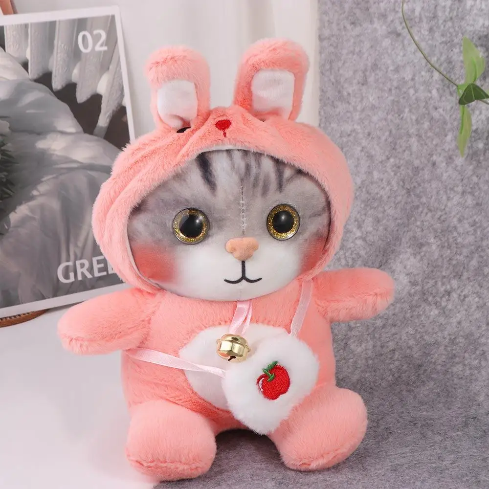 Leuk verjaardagscadeau Pluizig Home Decor Begeleiden Dierenkussen Zacht Kat Knuffel Knuffeldier Pop Pluche Pop Kat Knuffel