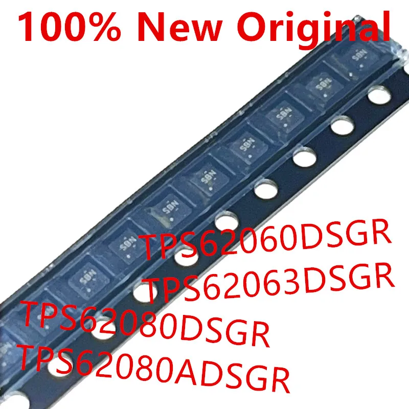 10piece  TPS62060DSGR  CGY 、TPS62063DSGR  QXD 、TPS62080DSGR  QVR 、TPS62080ADSGR  SBN  Buck converter chip  TPS62060 、TPS62080