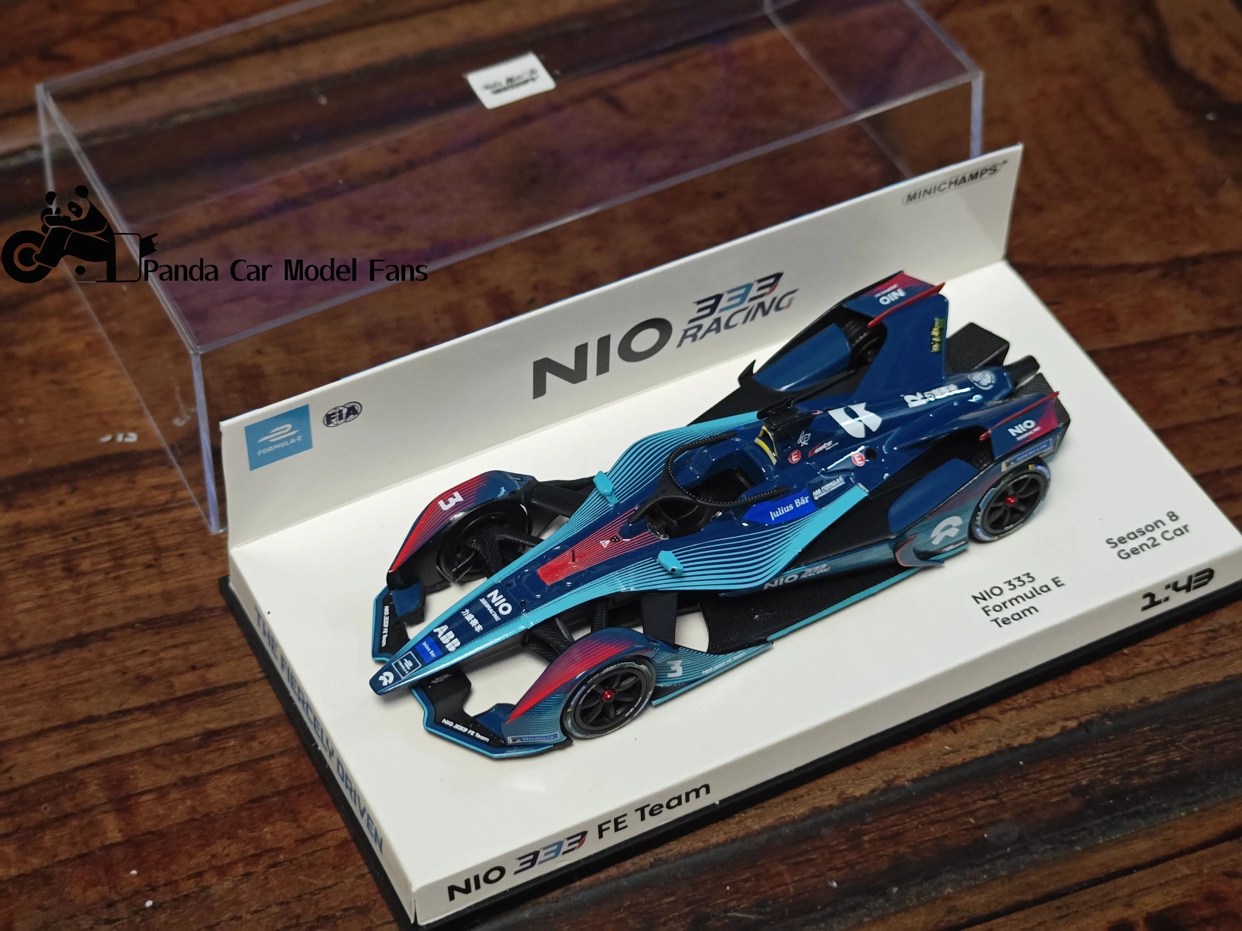 MINICHAMPS 1/43 FE SEASON8 GEN2 NIO333 Team Ulai 333 Small model, hobby, static viewing, few pictures, but special price