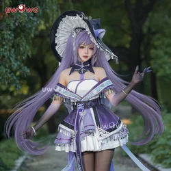 LAST BATCH UWOWO Keqing Cosplay Game Genshin Impact Fanart Keqing Witch Cosplay Costume Outfit Woman Dress Halloween Costume