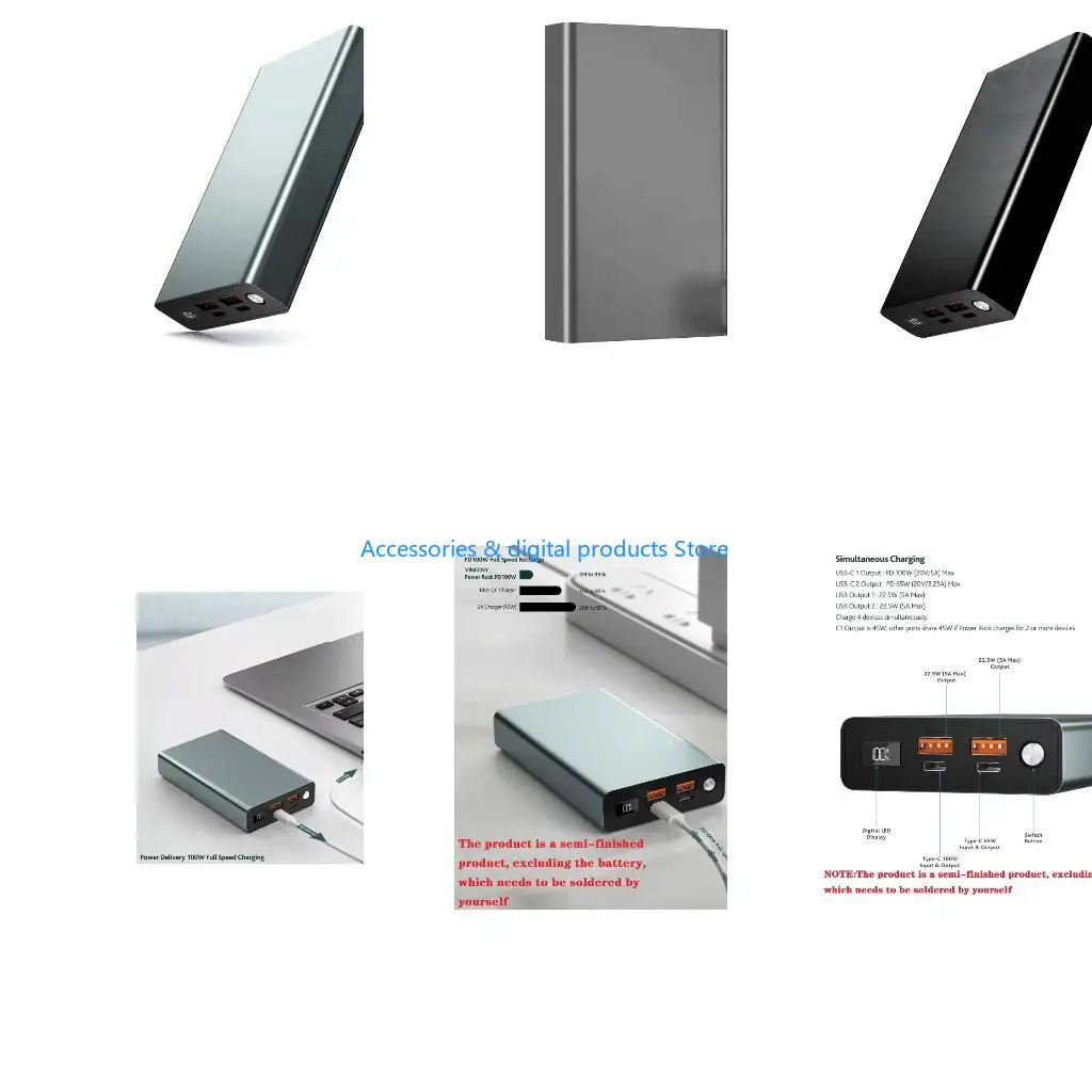 77JD Charging Case for Phone Power Banks Case Charging Box(Battery Not Included)