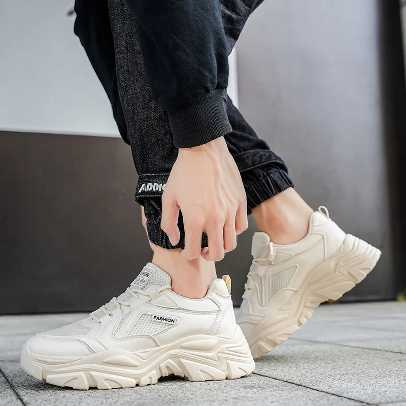 أحذية رياضية للرجال 2026 جديد شبكة حذاء كاجوال بفتحات تهوية مريح رياضة احذية الجري الرجال أحذية تدريب التنس Zapatos Hombre #6