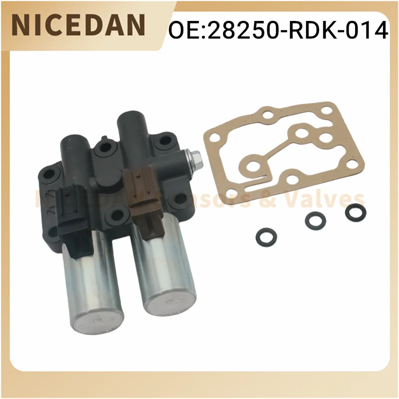 

28250-RDK-014 Transmission Dual Linear Shift Solenoid Valve For Acura Mdx Rdx Honda Accord Odyssey Pilot Ridgeline Car Parts