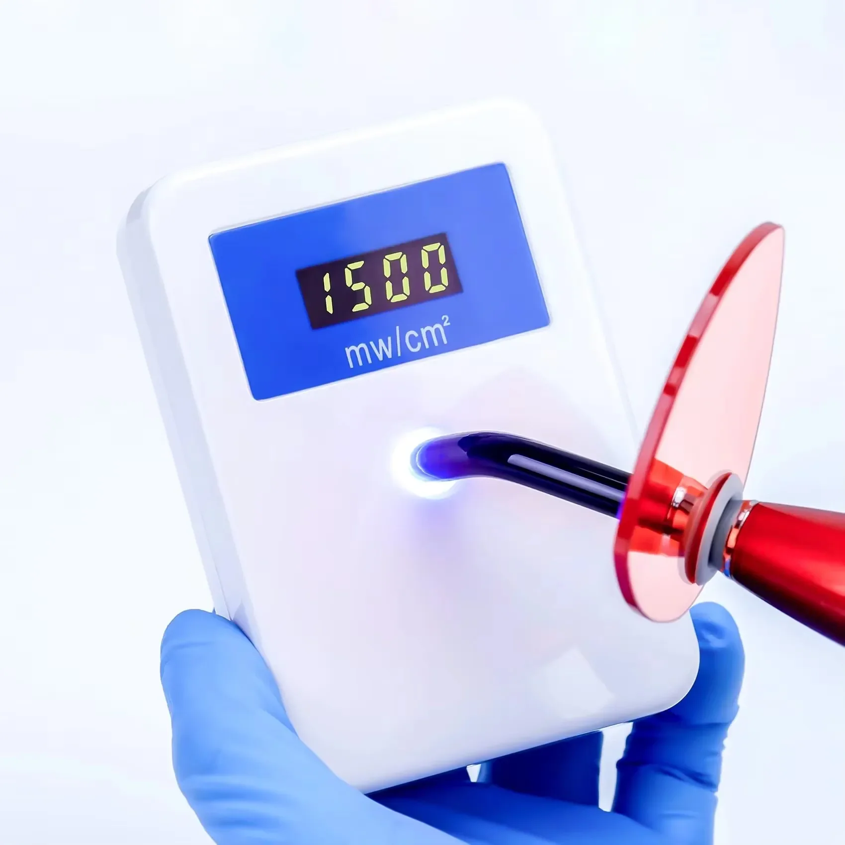 Dental LED Light Meter Light Curing Machine Light Intensity Measurement Meter LED Curing Light Meter Tester Radiometer