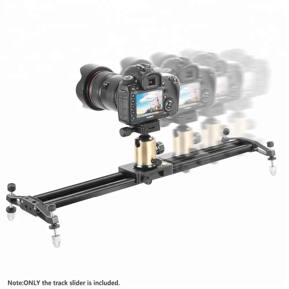 

100cm Aluminum Alloy Camera Track Slider Video Stabilizer Rail DSLR Rail Dolly Track Film Making Kit
