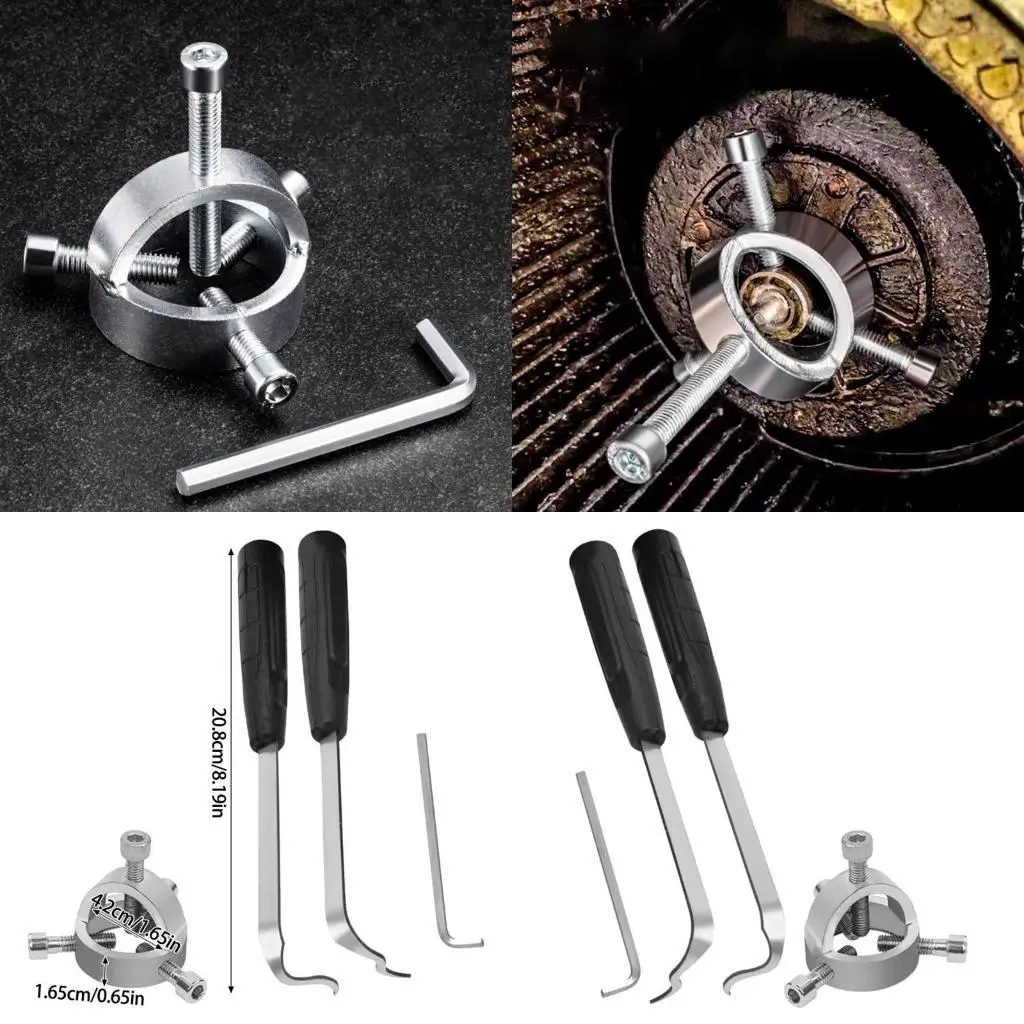 652F Roda Alat Penarik Angin Logam Kipas Kipas Dapur Penghapusan Tangan Penghapusan Perbaiki Lepaskan Pembersihan Pembongkaran