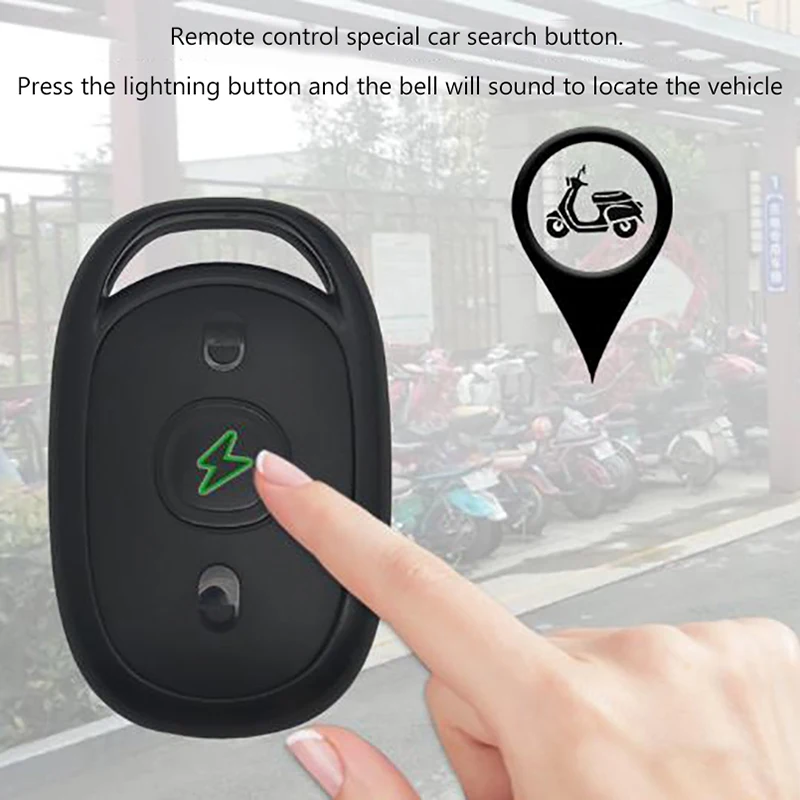 48-72V Anti-Theft E-BIKE ALARM สกู๊ตเตอร์ความปลอดภัย Dual รีโมทคอนโทรลเครื่องตรวจจับ Anti Lost รีโมทคอนโทรลเครื่องตรวจจับนาฬิกาปลุก