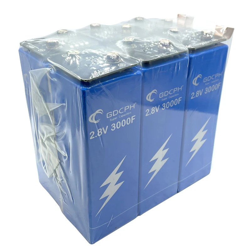 Original GDCPH 17V500F Ultracapacitor Automotive Rectifier Module 2.8V3400F High Current Low Internal Resistance Farad Capacitor